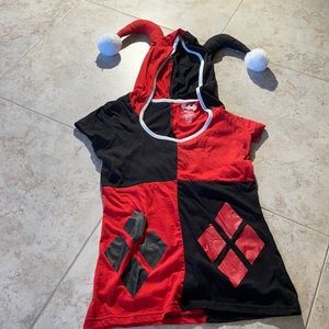 Dc Harley Quinn hoodie shirt costume top